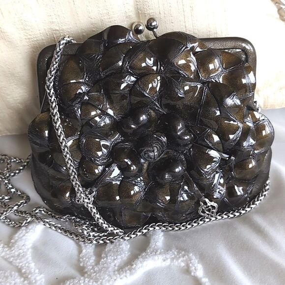 Brighton Rosealie Flower Leather Coin Purse/Wallet w Bonus Mirror - Picture 13 of 14